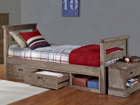 Cambridge Half Bunk Bed with Storage Drawers