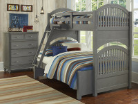 Lakeview Bunk Bed Twin/Full - Grey