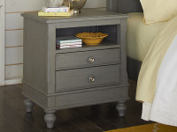 Lakeview Nightstand - Grey