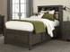 Pictured with storage footboard