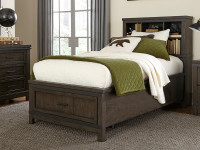 Pictured with storage footboard.