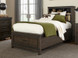 Pictured with storage footboard.