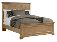 Dylan Panel Bed Queen - Honey
