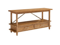 Dylan Low Bookcase - Honey