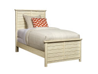 Union Square Panel Bed Twin - French Vanilla