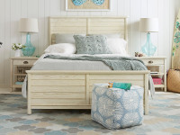 Union Square Panel Bed Queen - French Vanilla