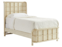 Union Square Panel Shelter Bed Twin - French Vanilla
