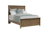 Union Square Panel Bed Queen - Amaretto