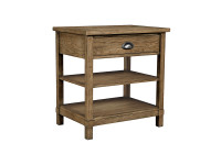 Union Square Bedside Table - Amaretto