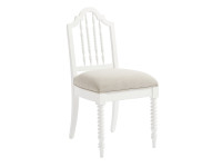 Elizabeth Spool Desk Chair - White