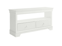 Sydney Low Bookcase - White