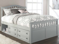 Valley 2.0 Arch Spindle Captain's Bed, Full