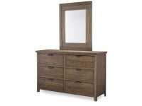 Pictured with mirror