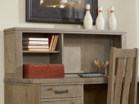 Seaview Desk Hutch - Driftwood
