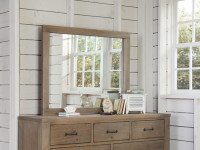 Seaview Landscape Mirror - Driftwood