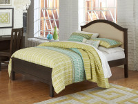 Seaview Upholstered Bed Full - Espresso