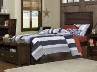 Seaview Panel Bed Twin - Espresso