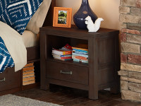 Seaview Nightstand - Espresso