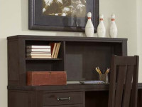 Seaview Desk Hutch - Espresso