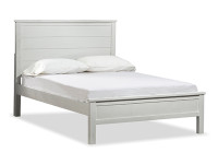 Seaview Panel Bed Full - White