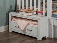 Seaview Dressing Bench - White