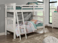 Seaview Bunk Bed Twin over Twin - White