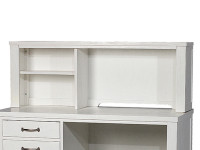 Seaview Desk Hutch - White
