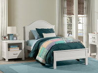 Seaview Arch Bed Twin - White