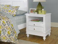 Lakeview Nightstand - White