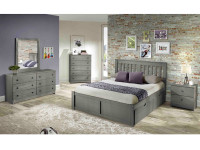 Pictured with optional underbed storage drawers