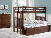 Pictured with optional underbed storage drawers