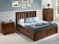 Pictured with optional underbed storage drawers