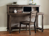 Shown with the optional Buckeye Short Hutch on top and the desk chair