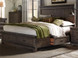 Pictured with storage footboard.