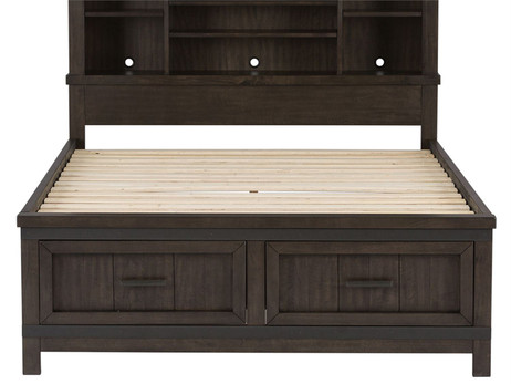 Displayed with storage footboard. 