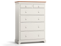 2 over 4 Deep Drawers with Blanket Drawers