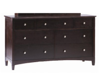 Contemporary 7 Drawer Dresser - Floor Sample