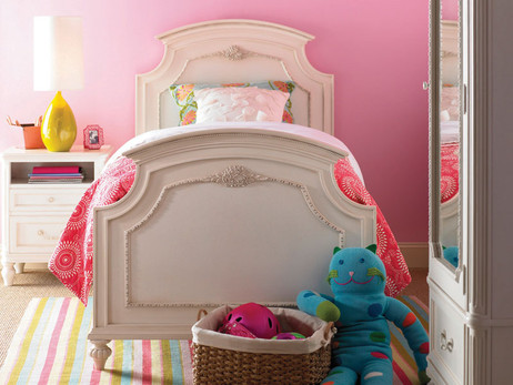 Twin size panel bed. Special financing available.*