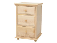 Freestanding with crown moulding top and base