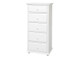 Freestanding with crown moulding top and base