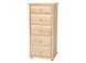 Freestanding with crown moulding top and base