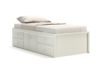 4 Drawer, 2 Door Storage Bed