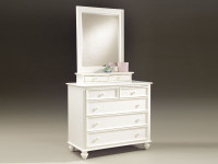 Chest - 2 Over 3 Drawer & Mirror