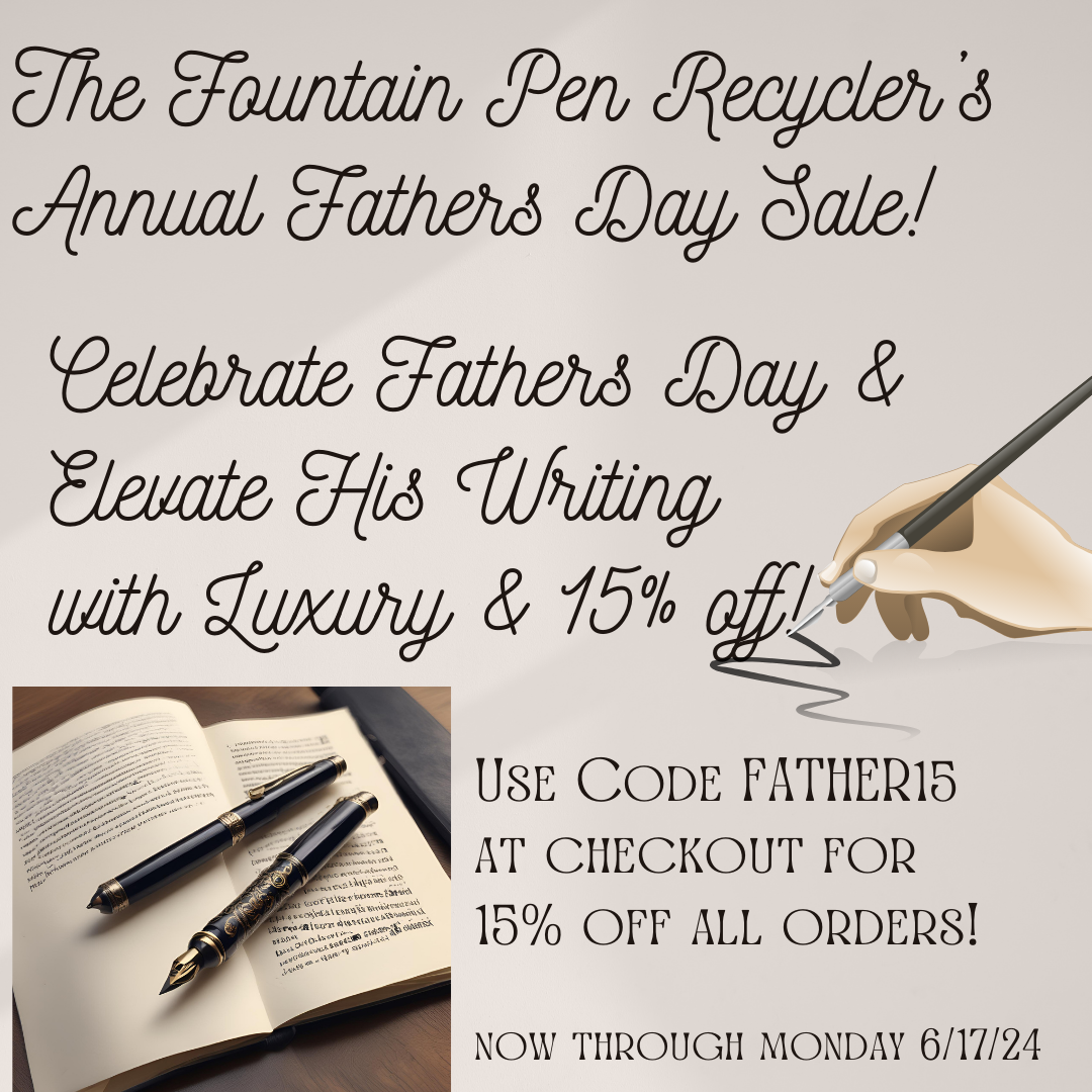 Fountain Pen Recycler Selling & Repairing Pens & Writing Instruments
