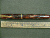 PARKER DEPRESSION ERA MODERNE PEN IN BRONZE & BLUE SWIRL 