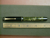 PARKER VICTORY FOUNTAIN PEN LINED GREEN FLEXIBLE