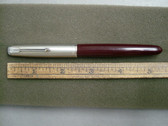 PARKER 51 AEROMETRIC FILL FOUNTAIN PEN BURGUNDY