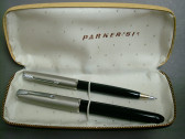 Parker 51 Aerometric fill Fountain Pen & Pencil Set New in Box 