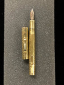 Vintage Wahl Gold Filled Floral Fountain Pen 