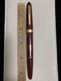 VINTAGE EVERSHARP BURGUNDY FOUNTAIN PEN 